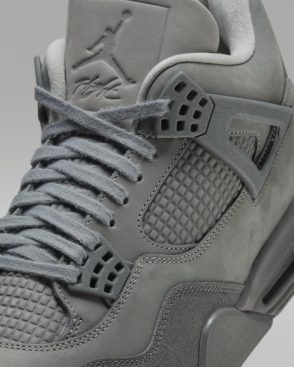 Jordan retro 4 mens grey discount